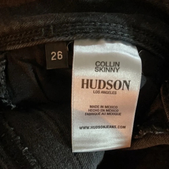 HUDSON Jeans Collin Skinny Ankle Jeans, Size 26 - Picture 12 of 14